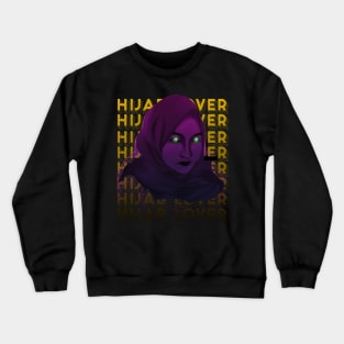 Hijab Urban Streetwear Design Crewneck Sweatshirt